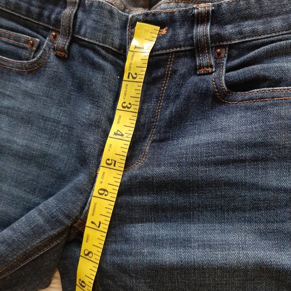 J. Crew Women's Matchstick Stretch Blue Dark Wash Mid Rise Jeans Size 27R - Picture 11 of 12